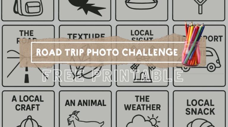 Road Trip Photo Challenge [Free Printable]