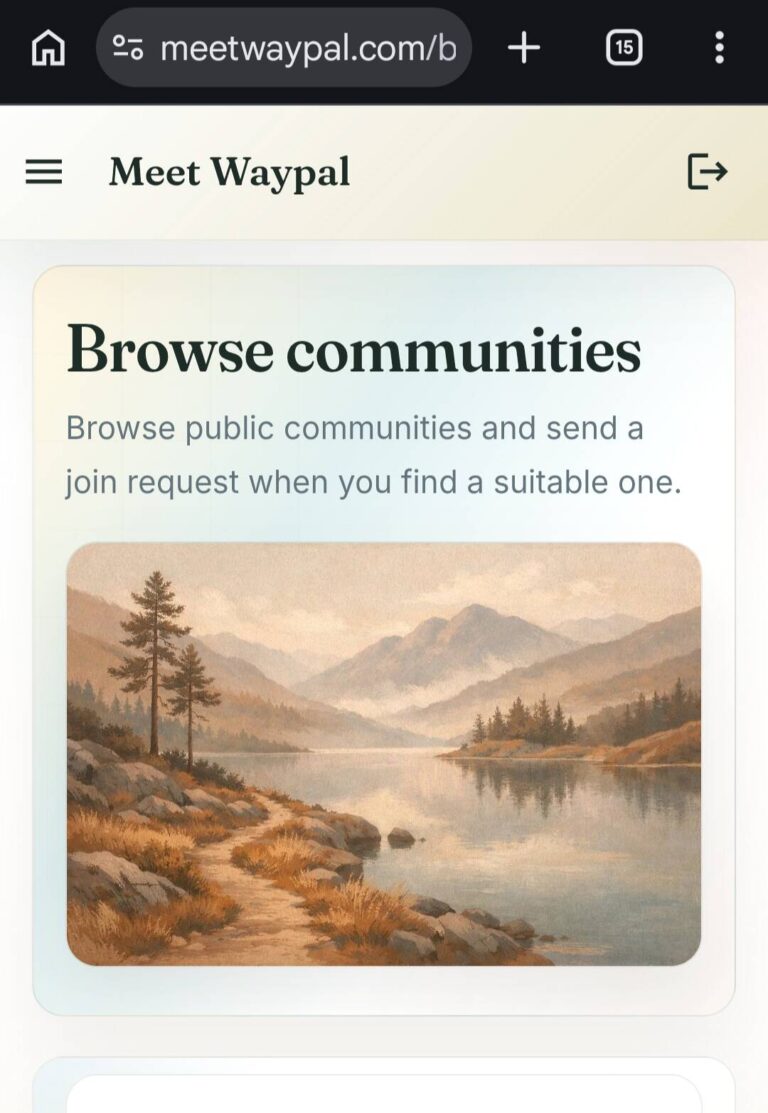 Meet Waypal – An Easy Way To Find Travel Companions
